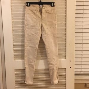 Beige Skinny Jeans